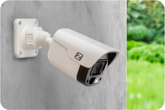Lauko IP PoE kamera 4MPx 30m IR 3.6mm + AUDIO IP66