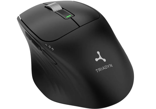 Belaidė biuro pelė 2,4 GHz – juoda