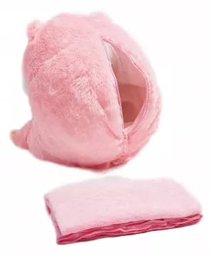 3in1 „Hamsteris“ – minkšta pagalvėlė, antklodėlė ir pliušinis žaislas, puiki dovana