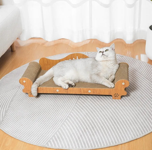 Katės draskyklė guolis sofa draskymui su katžole KING (F082)