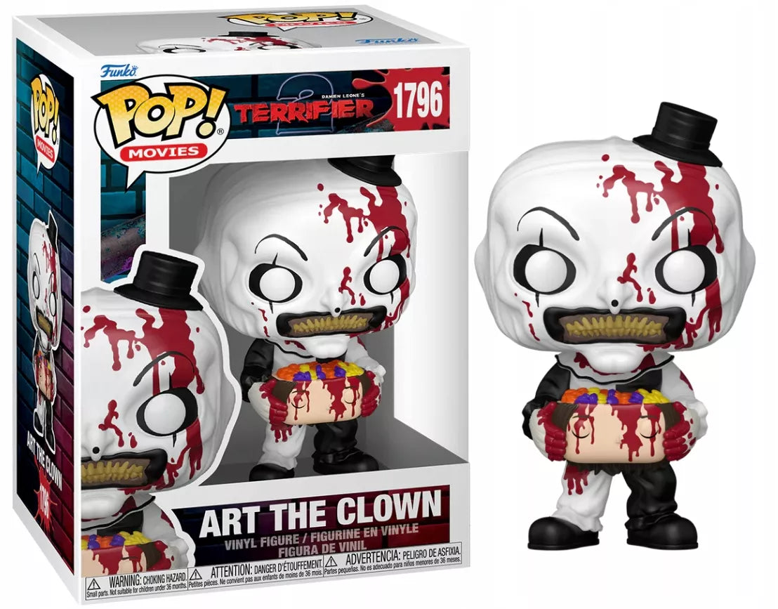 Funko POP! TERRIFIER Kino 1796 Artas Klounas su galva
