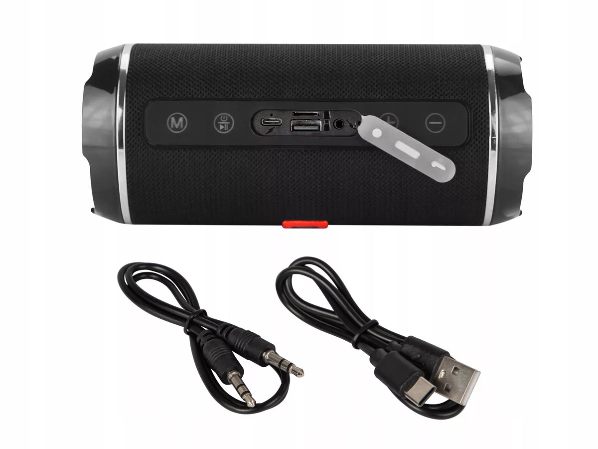Nešiojamas Belaidis Bluetooth Garsiakalbis USB SD AUX FM Radijas Bokso Tipo Kolonėlė