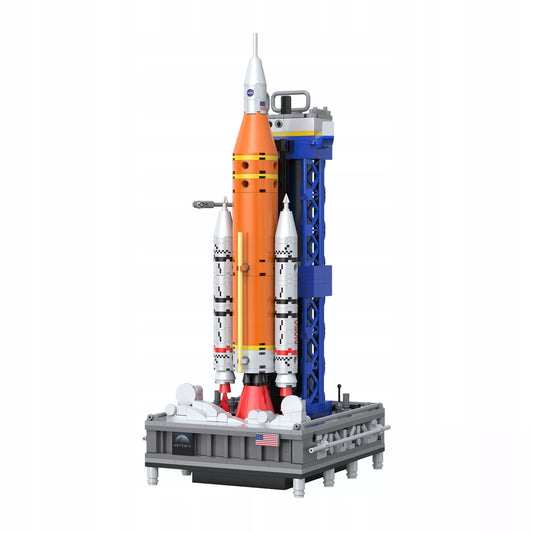 Statybinės kaladėlės CaDA NASA kosminė raketa Artemis SLS programa, 659 elementai