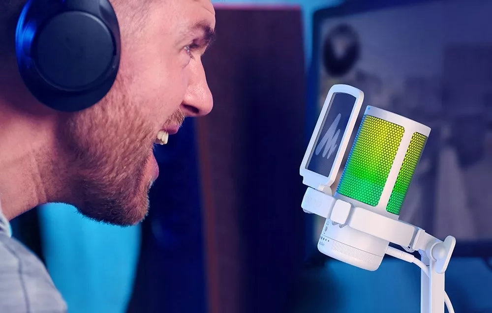 „GamerWave“ USB RGB mikrofonas PC žaidimams