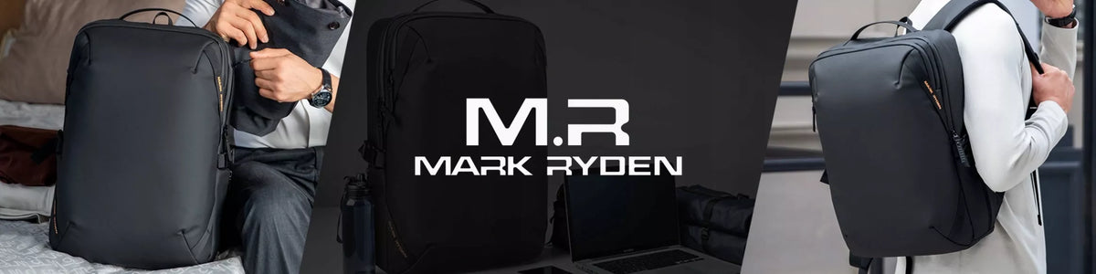 Kuprinė MARK RYDEN nešiojamam kompiuteriui 15.6" miesto jaunimo vandeniui atspari juoda