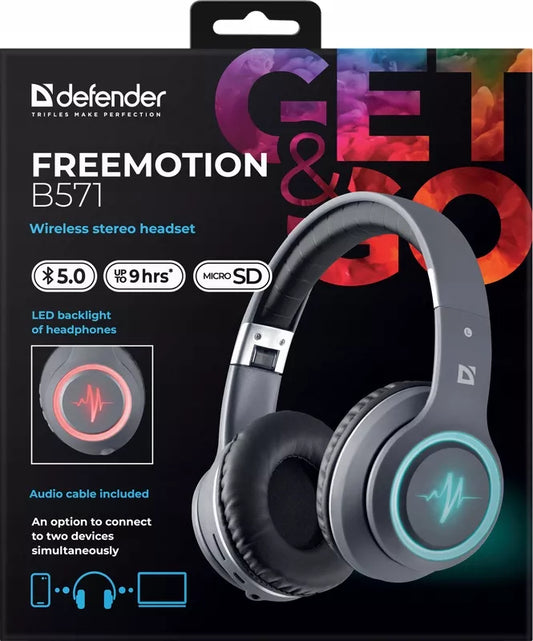 Belaidės ausinės DEFENDER FREEMOTION