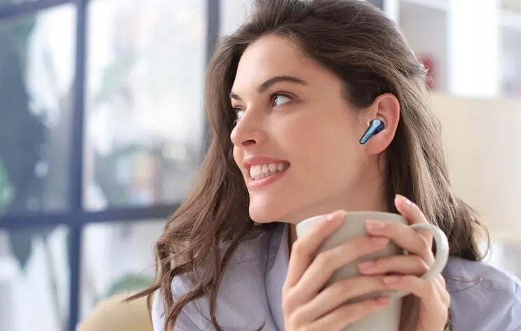 TWS ausinės EarFun Air Pro 3, ANC (mėlynos)