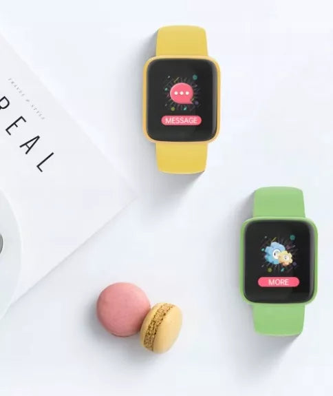 Vaikiškas laikrodis / SMARTWATCH / žingsniamatis / širdies ritmo matuoklis