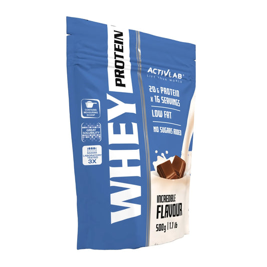 Activlab Whey Protein WPC išrūgų baltymai, 500 g, šokolado skonio