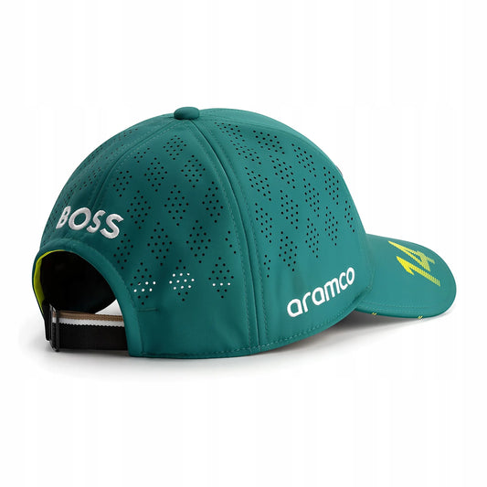 Aston Martin F1 Fernando Alonso 14 Driver Cap 2025 kepurė, žalia