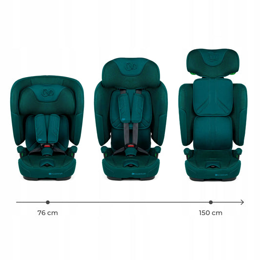 Automobilinė kėdutė 76-150 cm 9-36 kg i-Size ISOFIX Kinderkraft FIX2GO