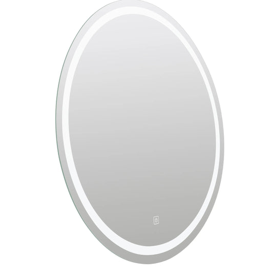 BALNEO LED apšviestas veidrodis 70 cm vonios sieninis apvalus SUN