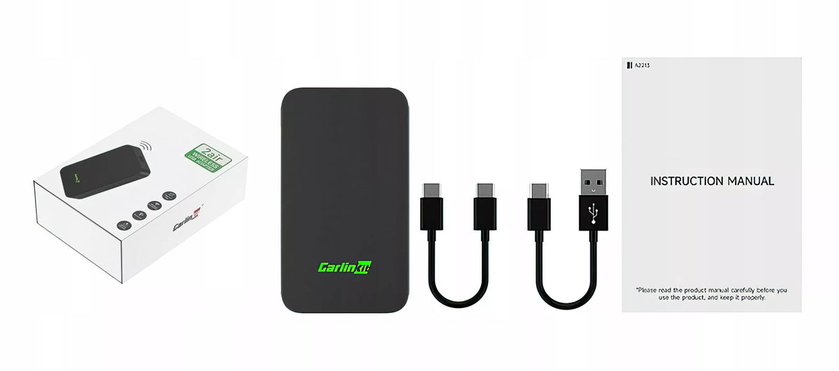 Belaidis adapteris Carlinkit 5.0 Apple CarPlay Android Auto