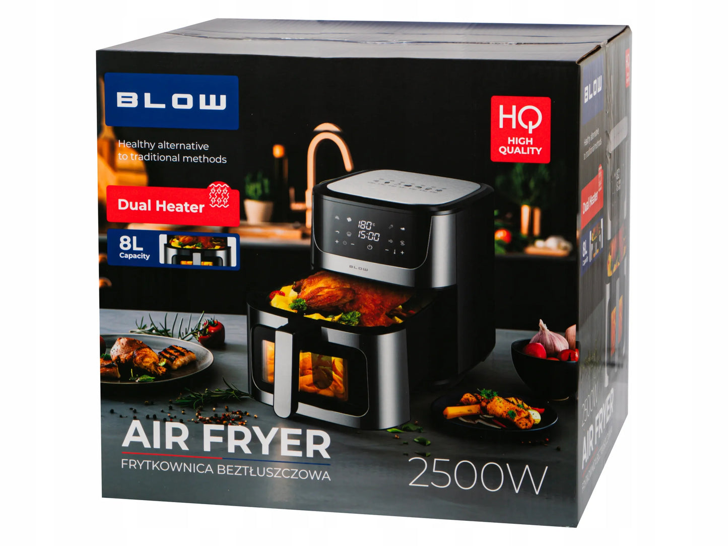BLOW 44-600 beztėrė gruzdintuvė, 8 l, 2500 W