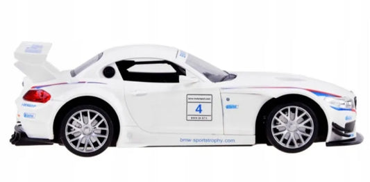 BMW Z4 1:14 baltas nuotoliniu būdu valdomas automobilis