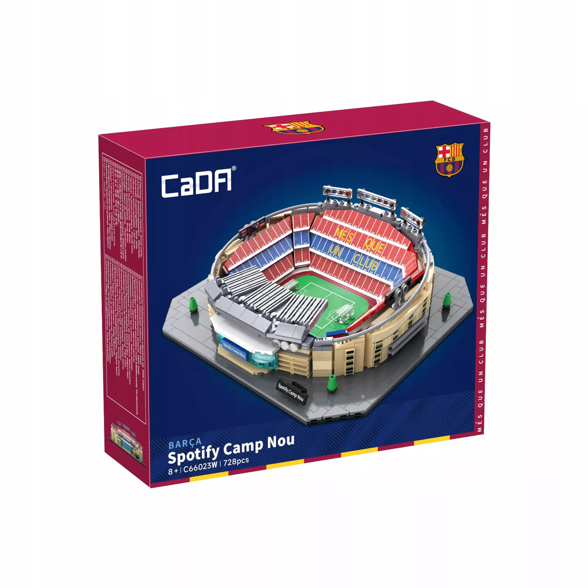 CaDA Barcelona Camp Nou Spotify stadionas 728 det. Barca La Liga konstruktorius