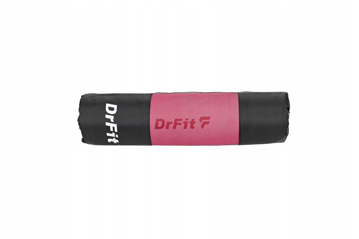 DrFit jogos kilimėlis treniruotėms TPE su dėklu, rožinis