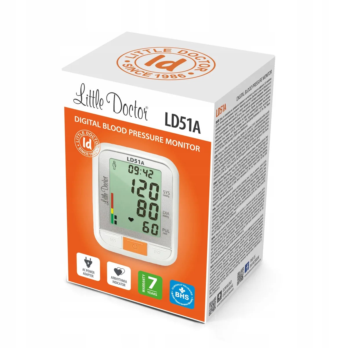 Elektroninis kraujospūdžio matuoklis „Little Doctor LD51A“