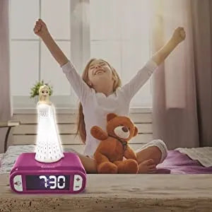 „Frozen“ žadintuvas „Kraina Lodu 2“ su lempute ir garso efektais