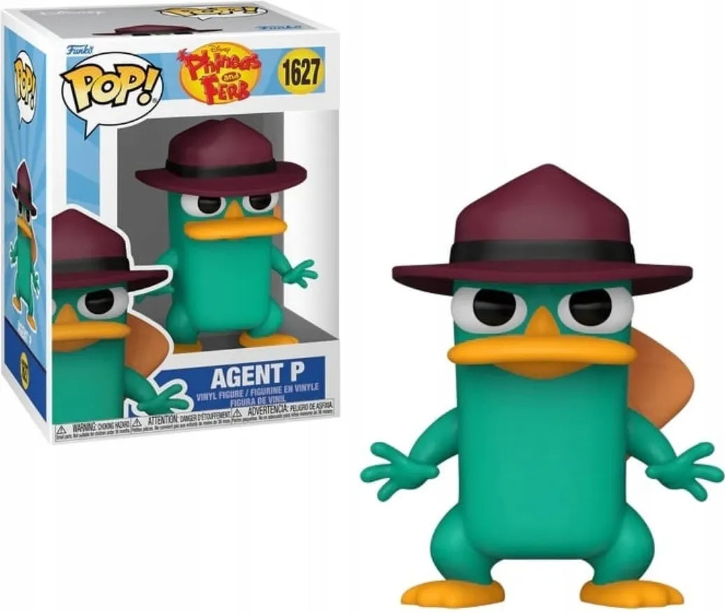 „Funko POP!“ PHINEAS & FERB Disney 1627 Agent Perry kolekcinė figūrėlė
