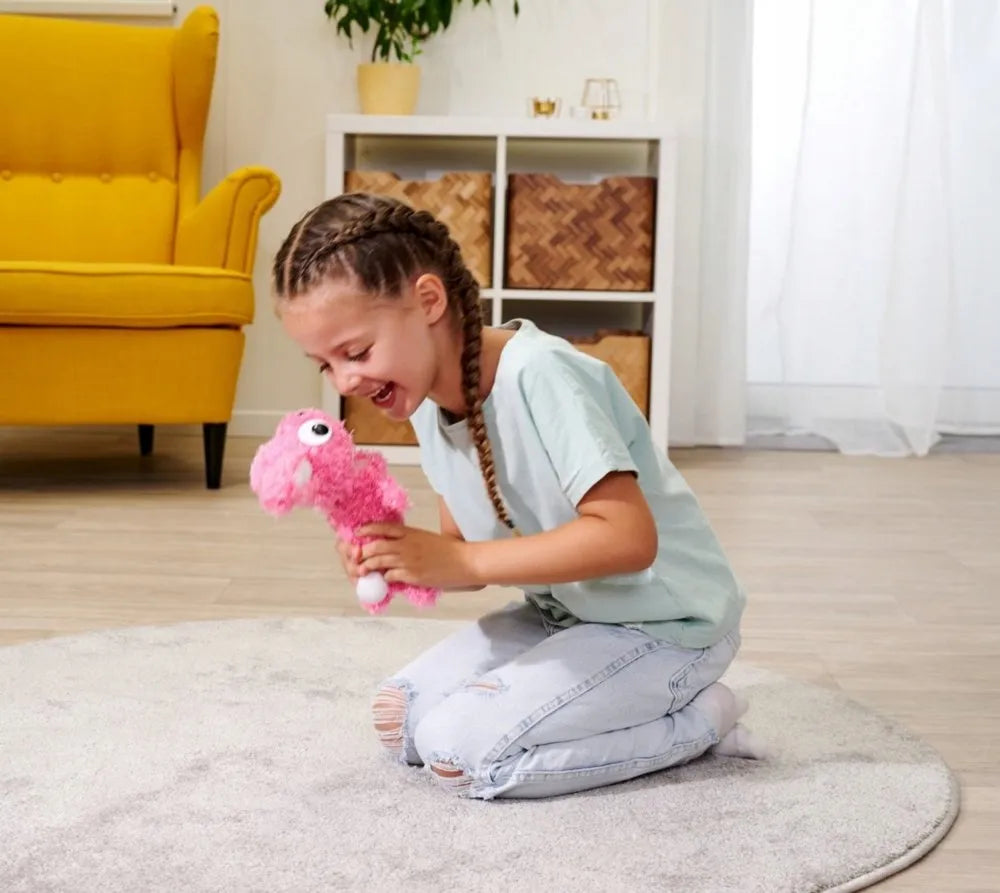 Interaktyvus pliušinis žaislas ScreamerZ triušis 30 cm su garsais Happy Prank Simba