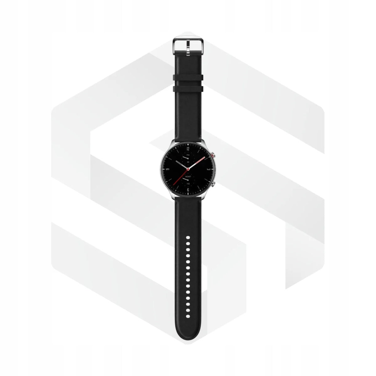 Išmanusis laikrodis „Amazfit GTR 2“, juodas, klasikinis, „Bluetooth“, AMOLED, 470 mAh
