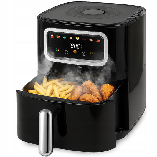 Karšto oro gruzdintuvė RETOO Air Fryer 1450W, 5,5 l, 8 programų