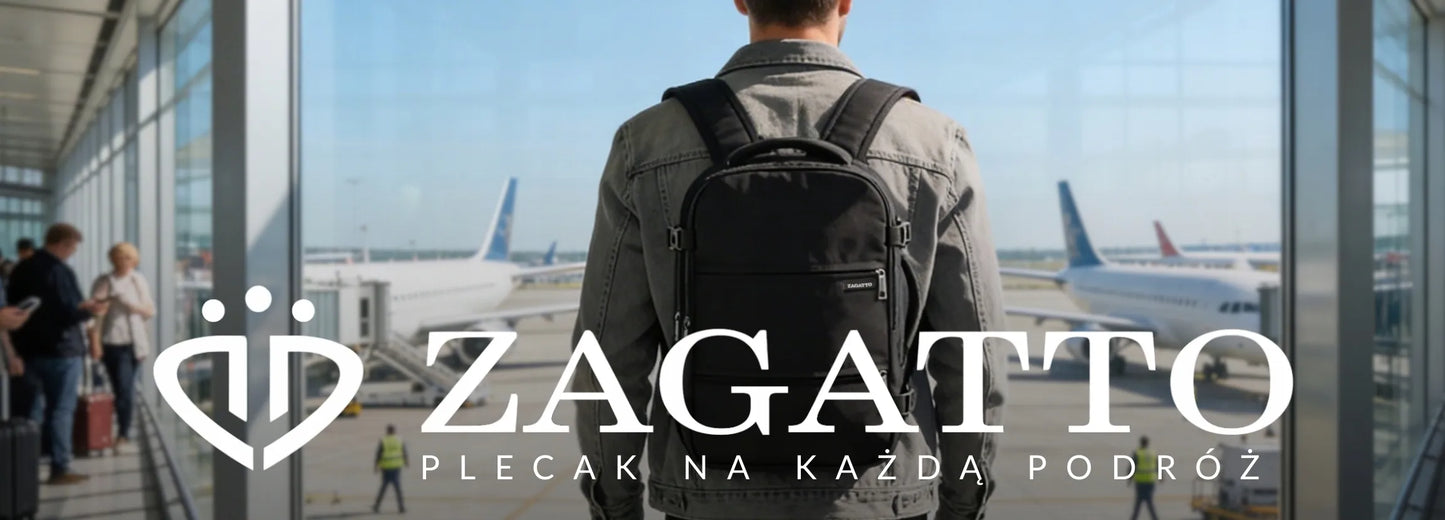 Kuprinė lėktuvui RYANAIR 40x30x20 kabininis turistinis bagažas ZAGATTO
