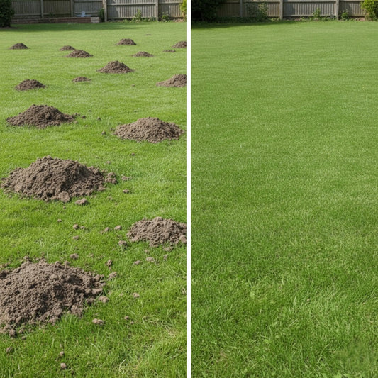 Kurmių tinklas Plantina 25 g 1 × 20 m, juodas PP, akutės 12 × 12 mm, tvirtas tinklas vejai