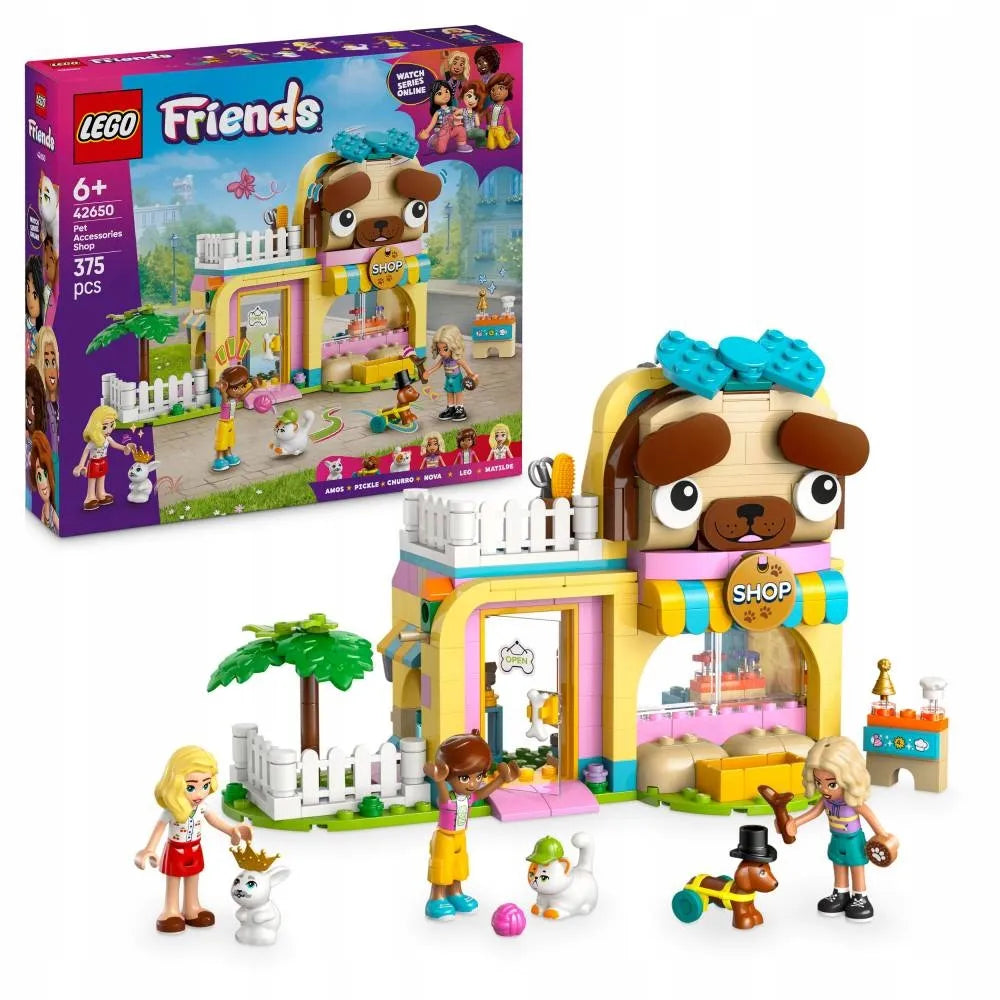 LEGO 42650 FRIENDS Gyvūnų prekių parduotuvė