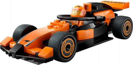 LEGO 60442 CITY F1 Vairuotojas ir McLaren bolidas