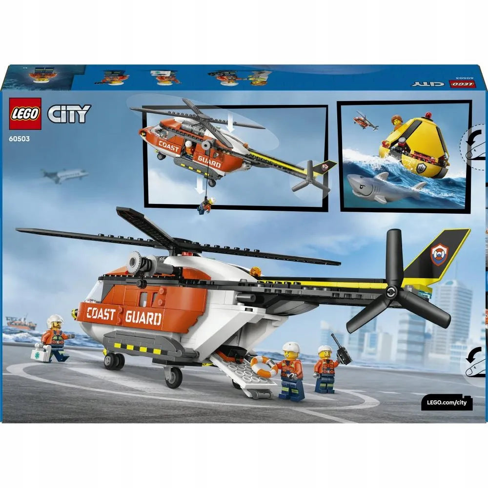 LEGO City 60503 Pakrantės apsaugos sraigtasparnis