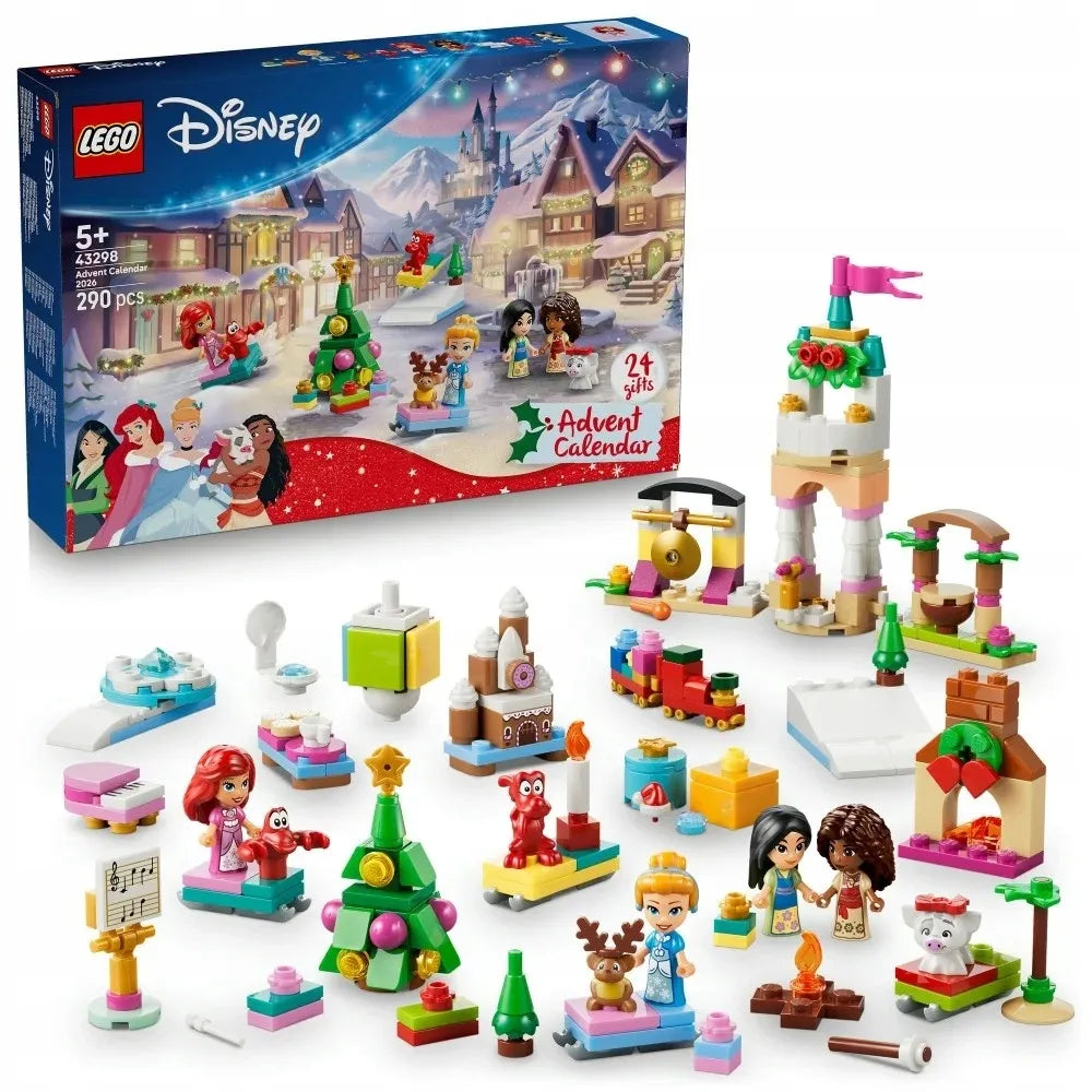 LEGO Disney Princess 2026 m. advento kalendorius 43298