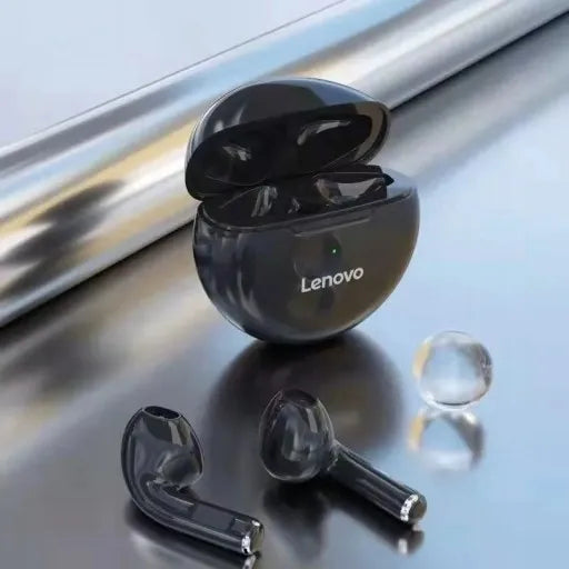 LENOVO belaidės jutiklinės ausinės, juodos