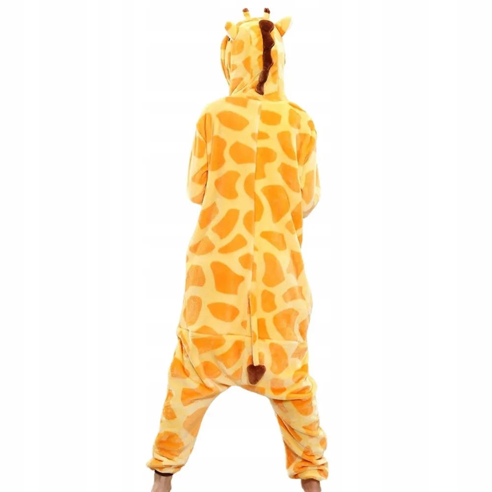 „nerd hunters“ žirafos kigurumi tipo pižama, XL, 175–185 cm