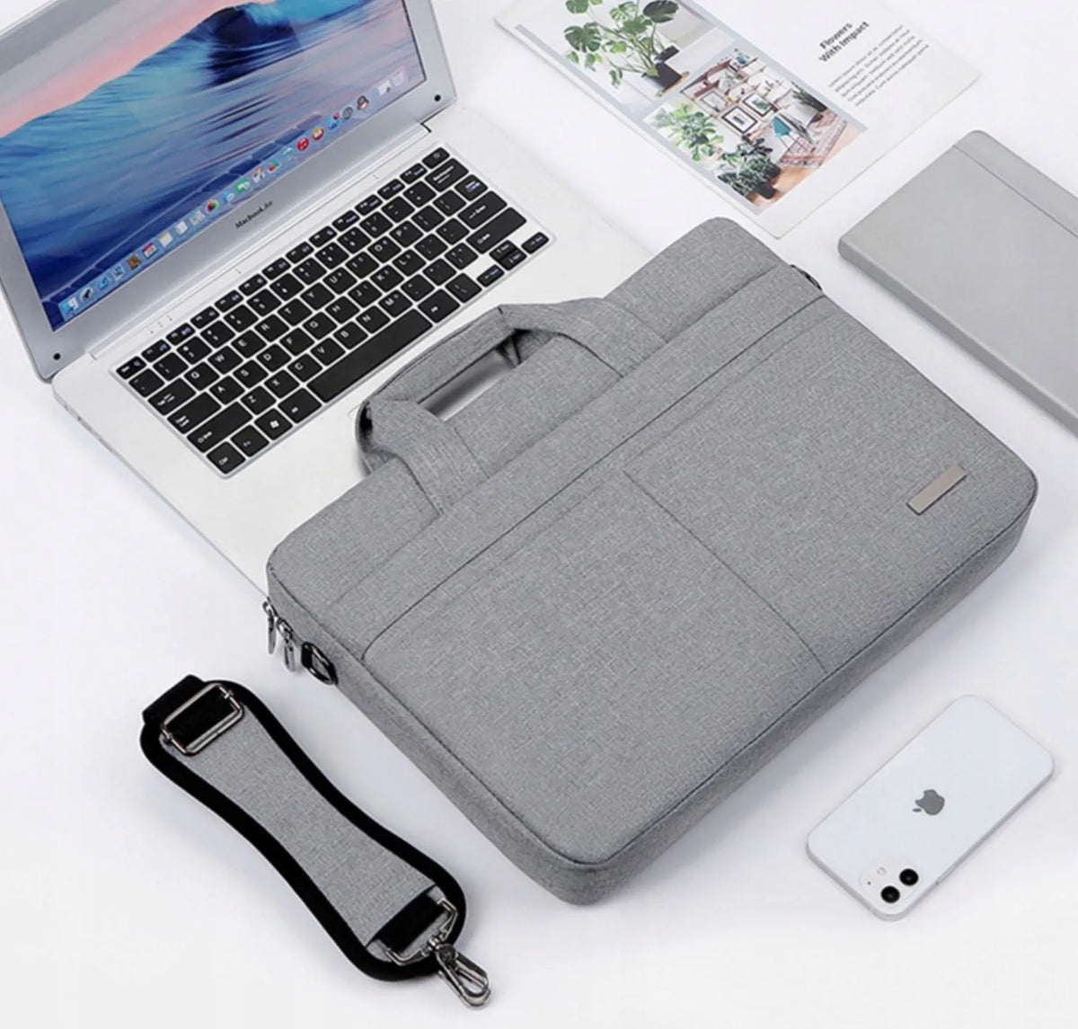 Nešiojamojo kompiuterio krepšys dėklas 14 15,6 colio