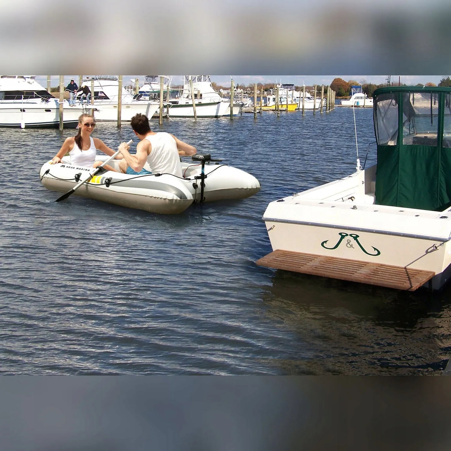 Pripučiama valtis Aqua Marina Motion 255 cm