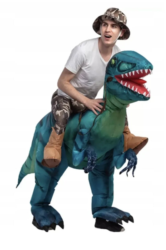 PRIPUČIAMAS DINOZAURO KOSTIUMAS 160-190 cm