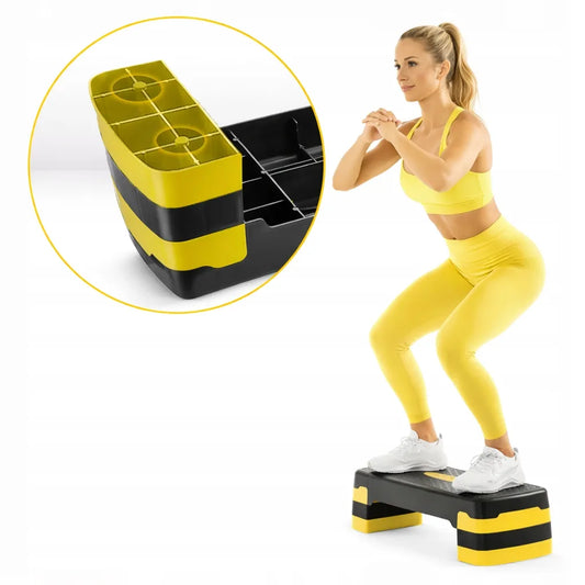 Reguliuojamas R2 fitneso stepas aerobikai, 2 pakopų