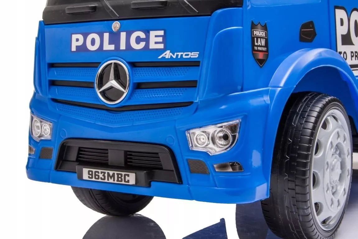 „Sun Baby“ policijos automobilio stumdukas „Mercedes Antos“, mėlynas