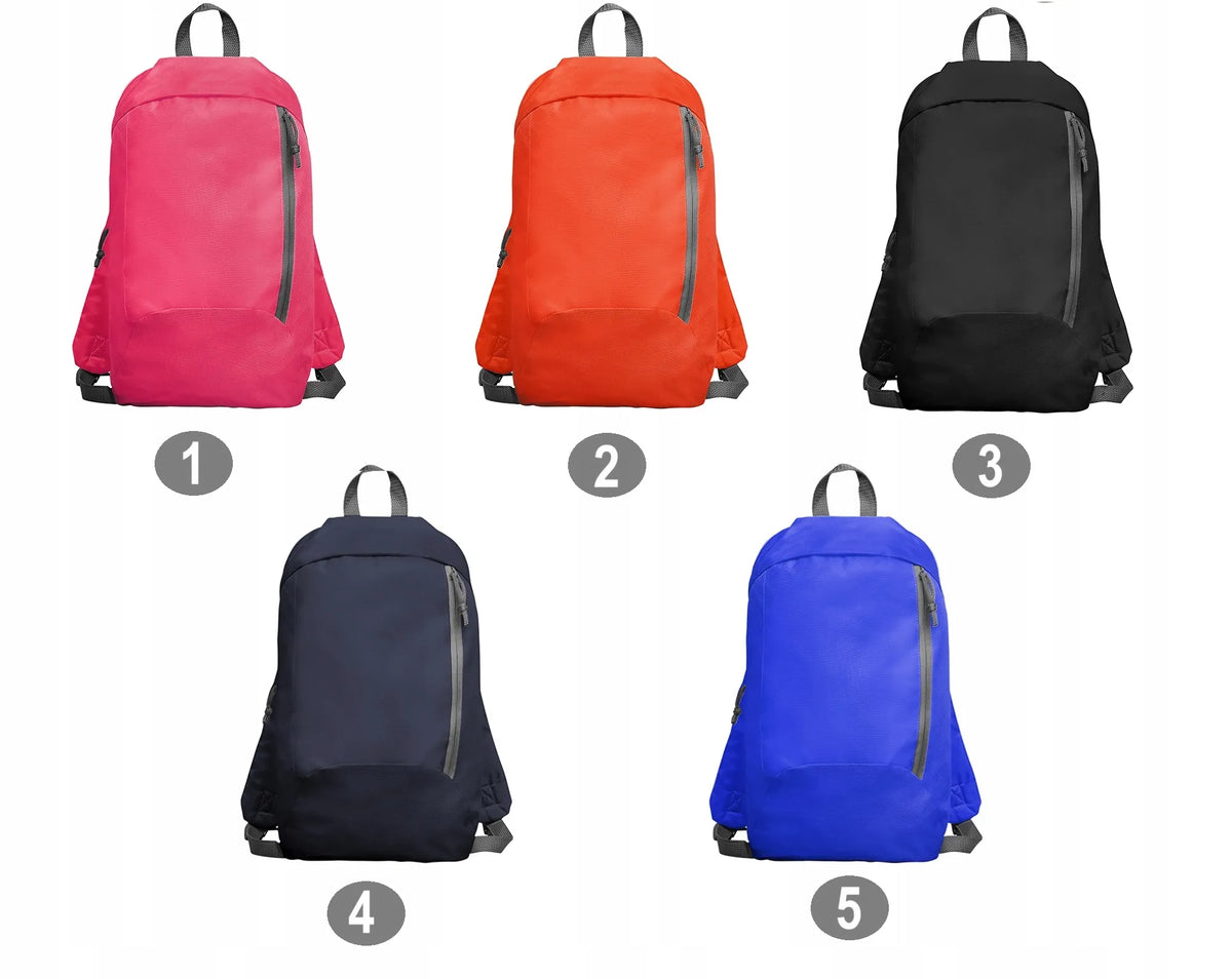 Vandeniui atspari turistinė kuprinė, 10 l, 40 × 20 cm, juoda