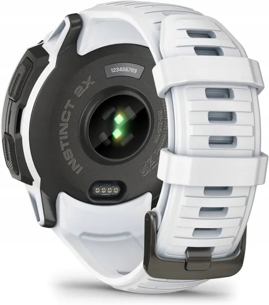 Vyriškas išmanusis laikrodis Garmin Instinct 2X Solar 1,1" GPS Bluetooth Baltas Kvarcas