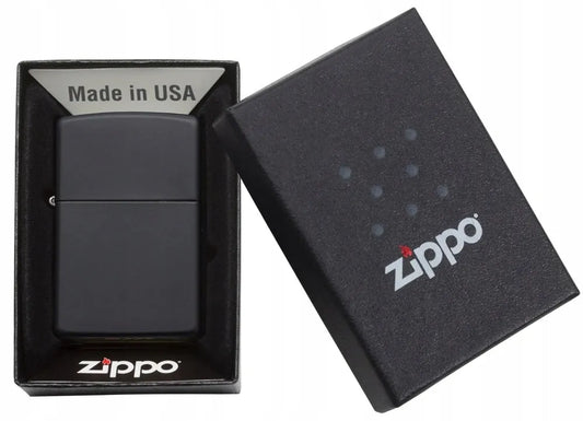 Zippo benzininis žiebtuvėlis Black Matte