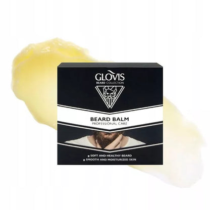 GLOVIS Elegantiškas barzdos priežiūros rinkinys: šampūnas, kondicionierius, drėkinimas ir lengvas formavimas