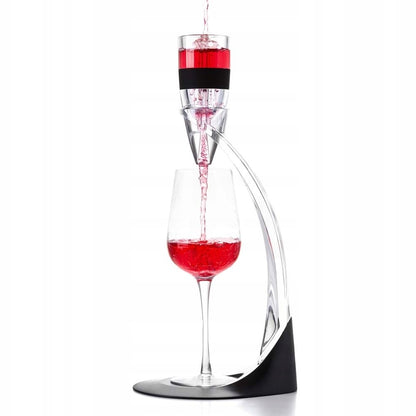 Vīna Aerators Deluxe – Elegants Komplekts Vīna Piesātināšanai ar Skābekli