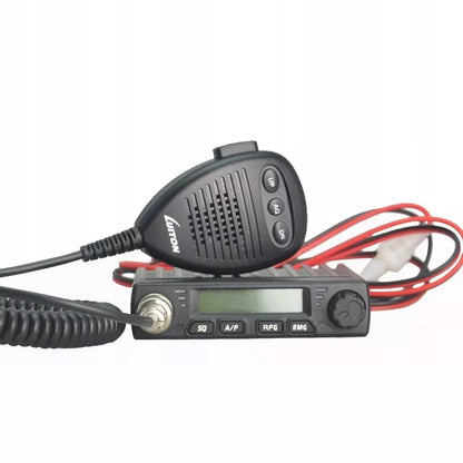 LUITON LT-198 MINI CB RADIJAS 12V/24V SUKABULIUOTAS CIGAREČIŲ PRIETAISO KIŠTUKAS AM FM