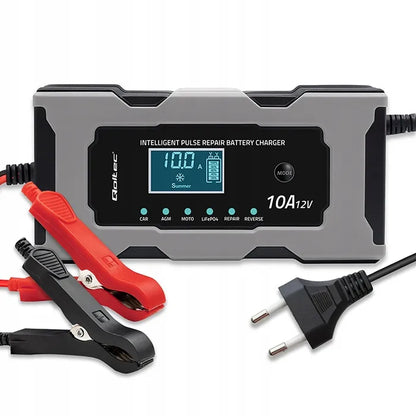 12V Automobilio užvedėjas su LCD ekranu
