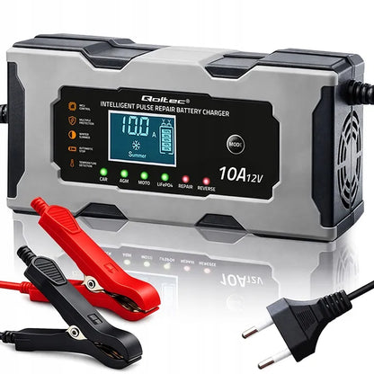 12V Automobilio užvedėjas su LCD ekranu