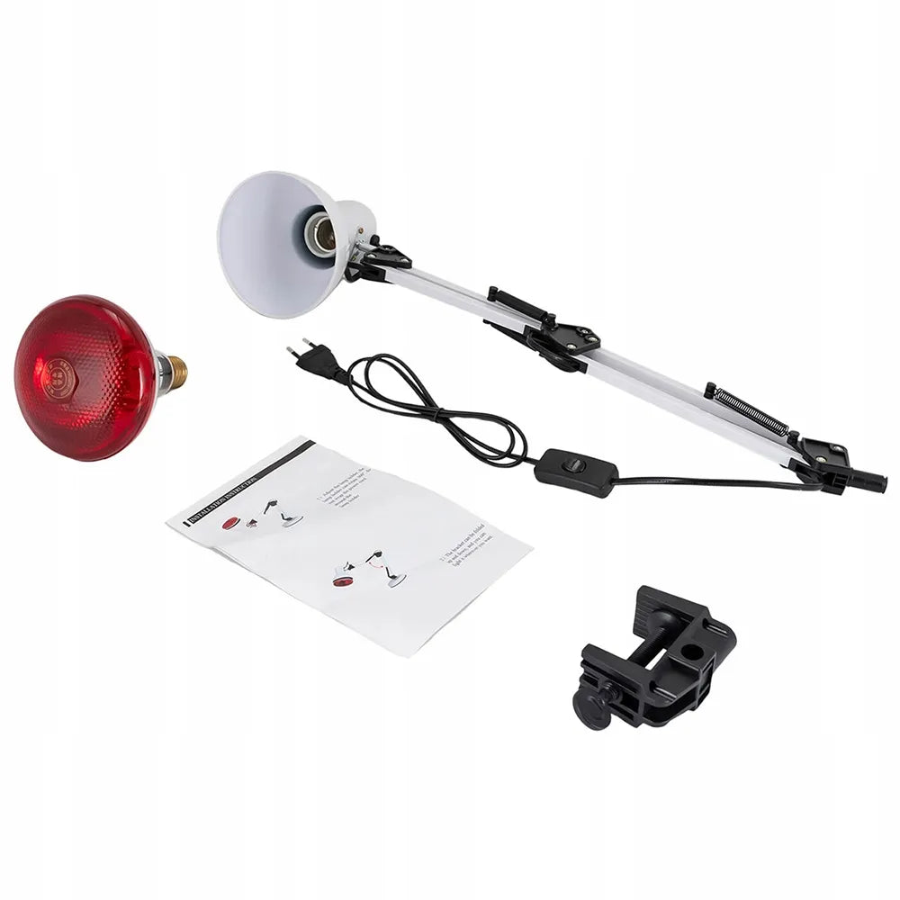 150W infraraudonųjų spindulių gydomoji lempa 220V