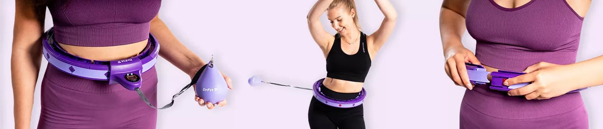 Hula hoop su skaitliuku – fitnesui ir lieknėjimui
